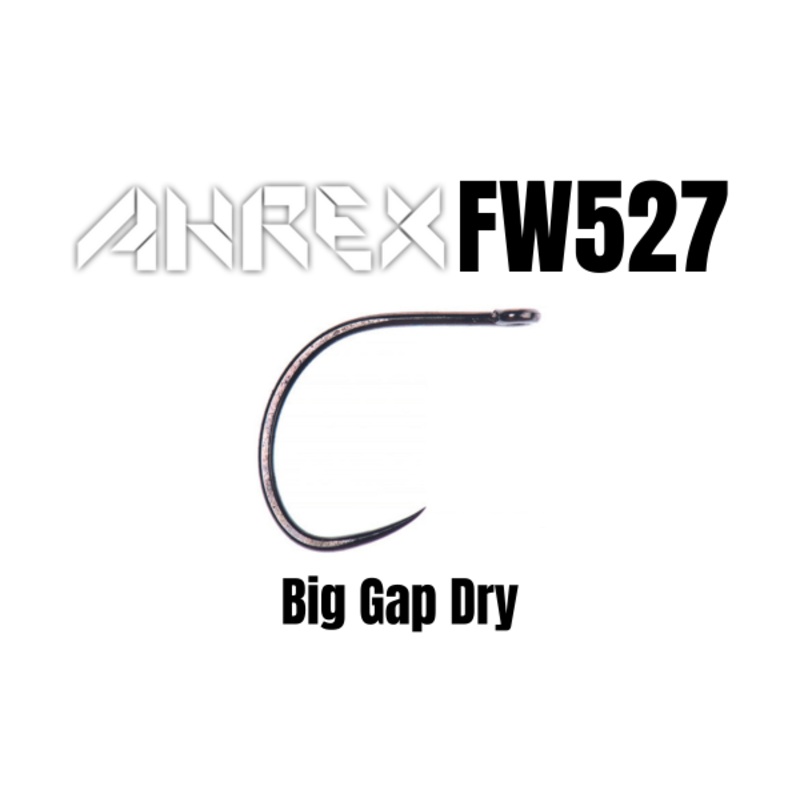 AHREX – FW527 – Big Gap Dry Fly Hook