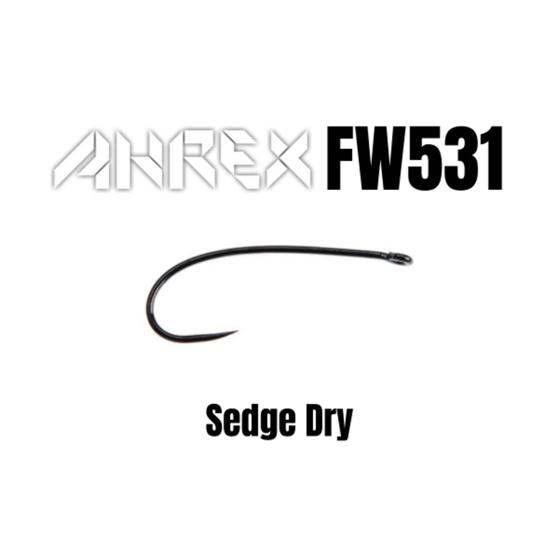 AHREX – FW531 – Sedge Dry Fly Hook