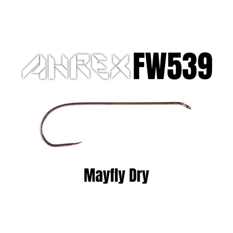 AHREX – FW539 – Mayfly Dry Fly Hook