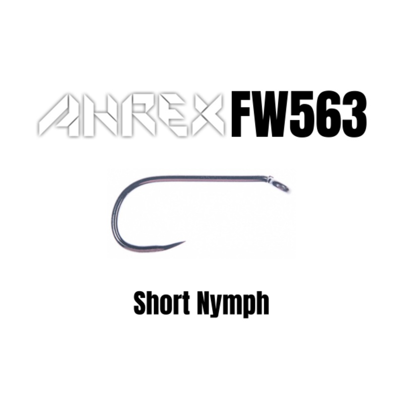 AHREX – FW563 – Short Nymph Hook