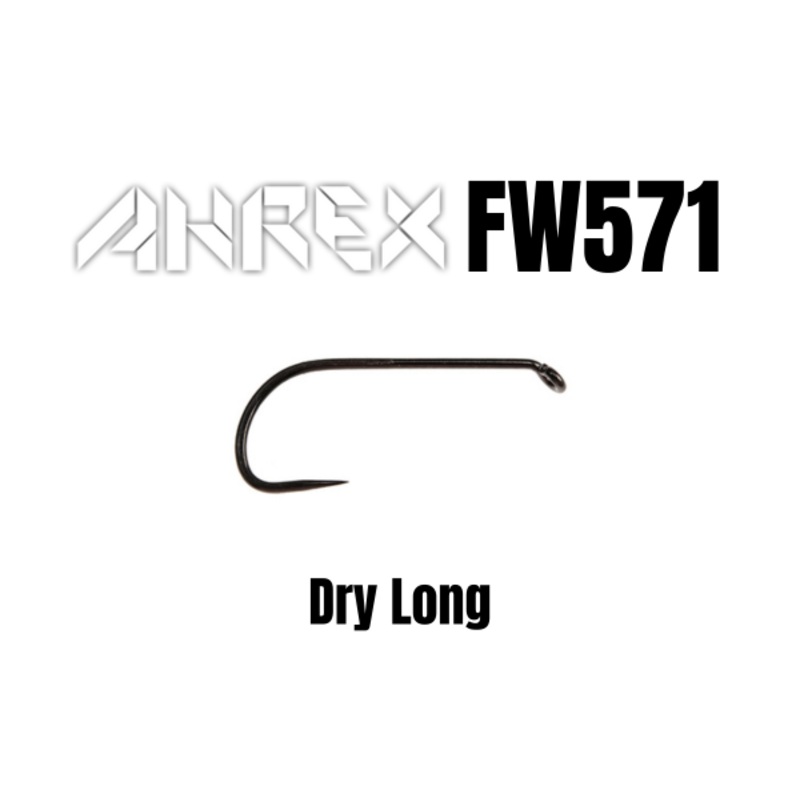 AHREX – FW571 – Long Dry Fly Hook