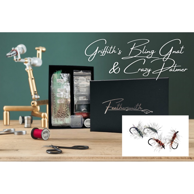 Feathersmith – Griffith’s Bling Gnat & Crazy Palmer – Fly Tying Kit