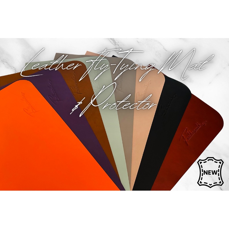Feathersmith Leather Fly Tying Mat & Protector