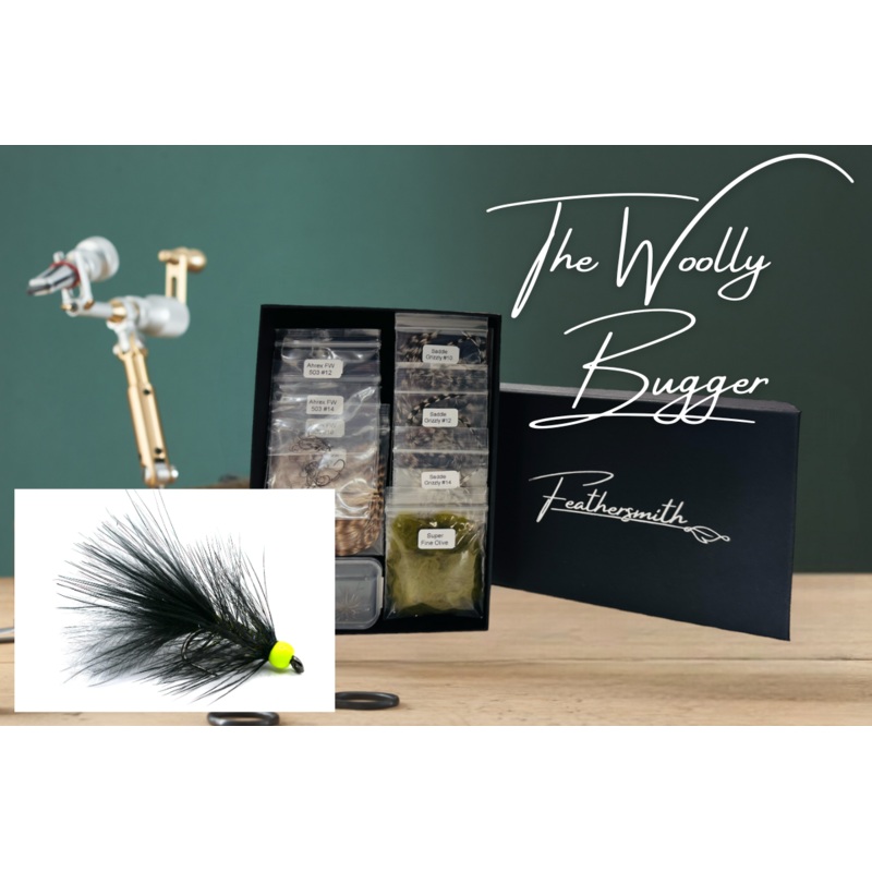 Feathersmith – Woolly Bugger – Fly Tying Kit