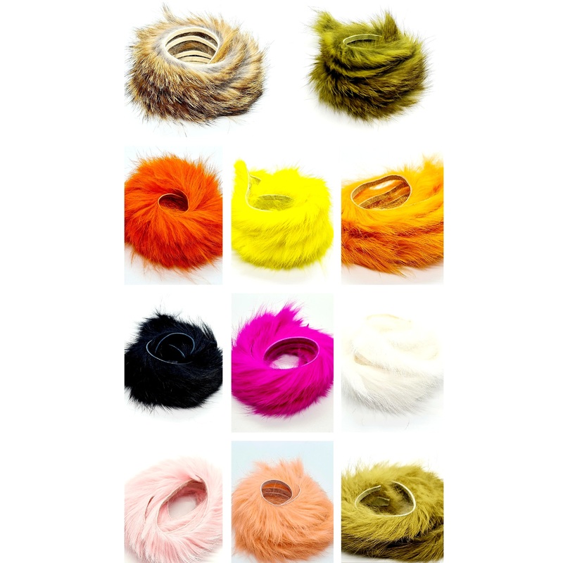 Rabbit Zonker Strips Single Colour