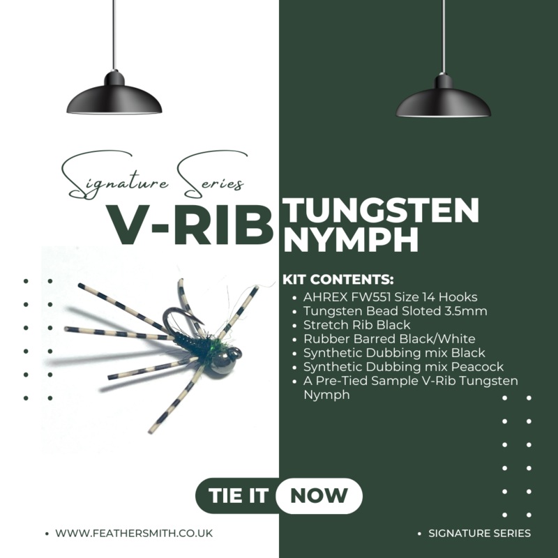 V-Rib Tungsten Nymph – Signature Series Fly Tying Kit