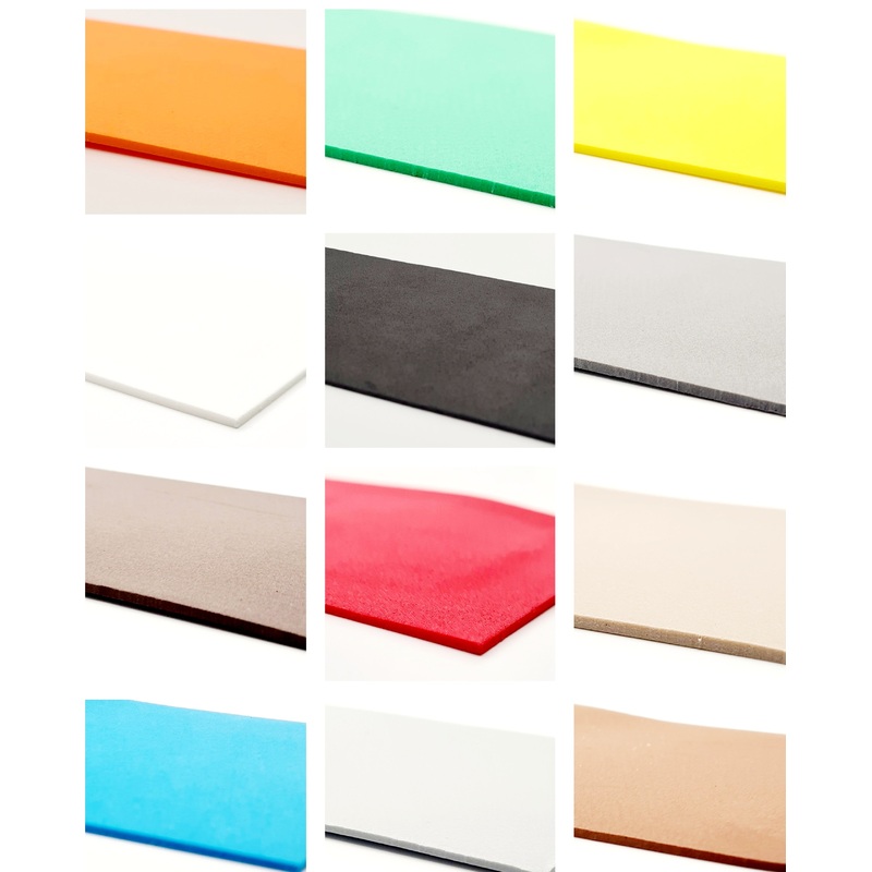 Veniard Closed Cell Foam|Red|White|Lime Green|Orange|Grey|Damsel Blue|Blue Dun|Brown|Yellow|Biscuit|Black|Tan|FL Chartreuse