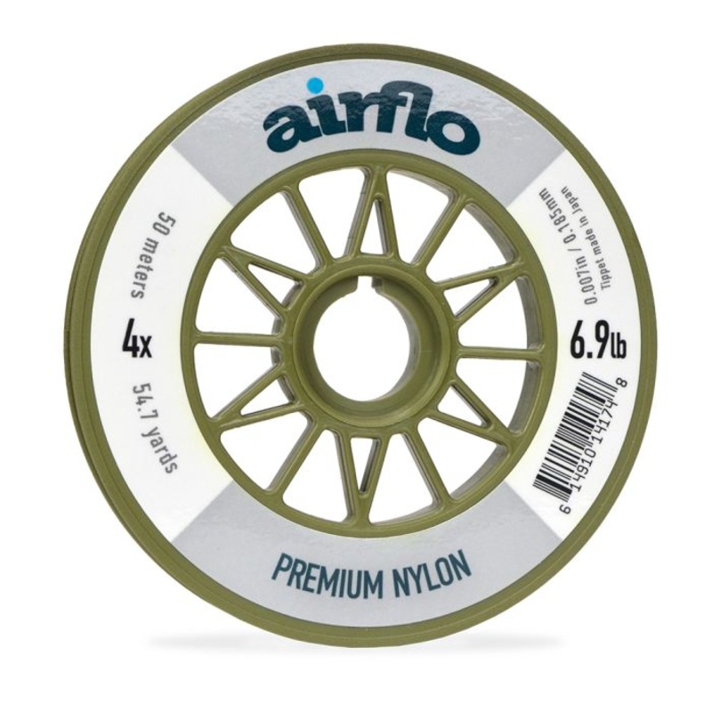 AIRFLO PREMIUM NYLON TIPPET – 50M