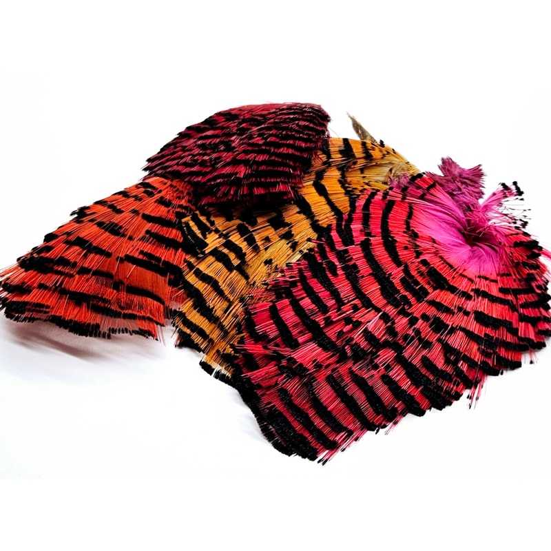 SHOR FISHING – GOLDEN PHEASANT TIPPET NATURAL & DYED