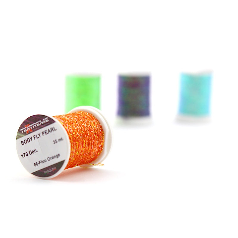 Textreme Body Fly Pearl|Fluo Black|Fluo Orange|Fluo Olive|Fluo Hot Pink|Fluo Yellow|Fluo Brown|Fluo Purple|Fluo Claret|Fluo Green