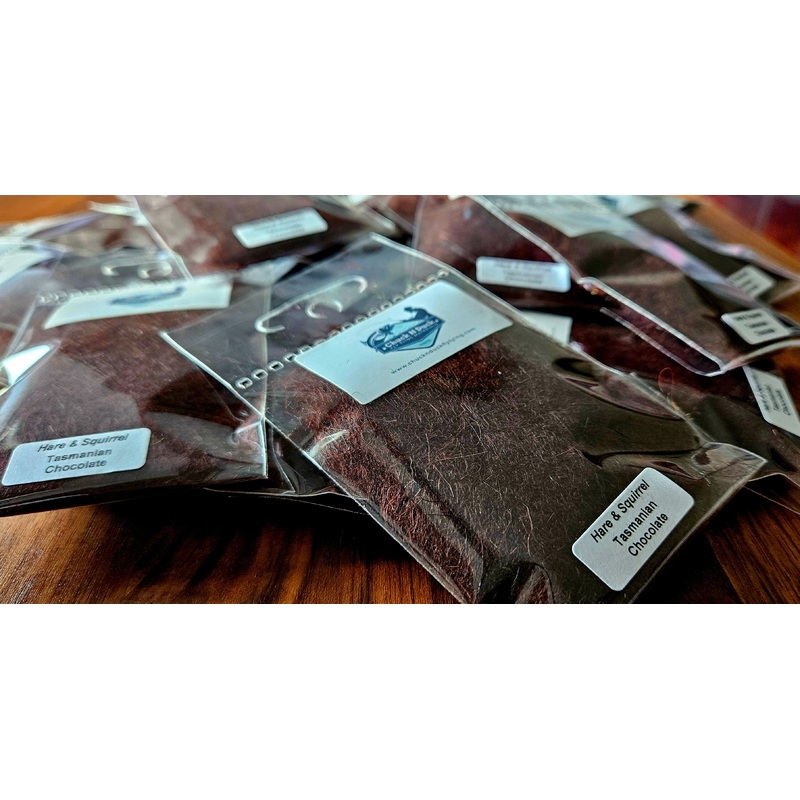 Hare & Squirrel Dubbing Tasmanian Chocolate Blend