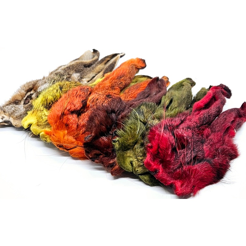 Veniard Hares Mask|Natural|Yellow|Orange|Fiery Brown|Medium Olive|Red|Black