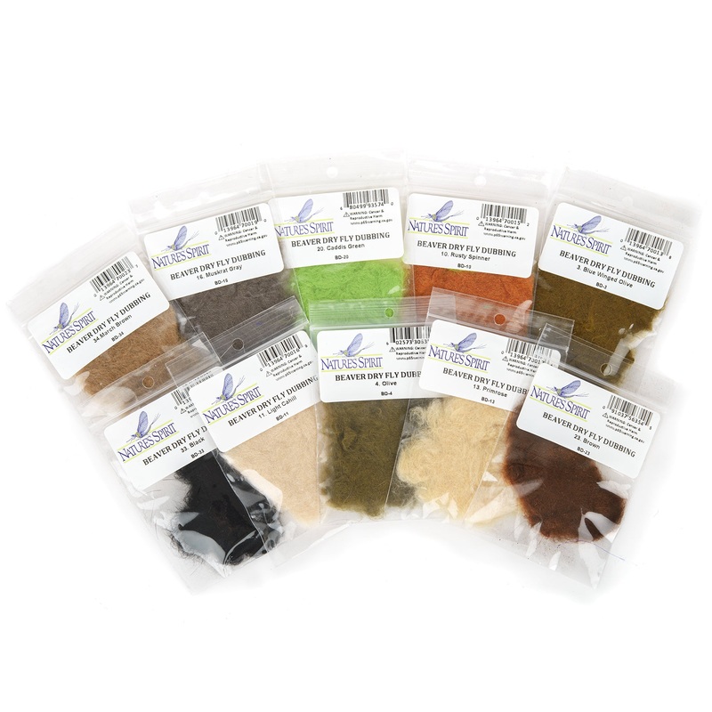 Nature’s Spirit Beaver Dry Fly Dubbing