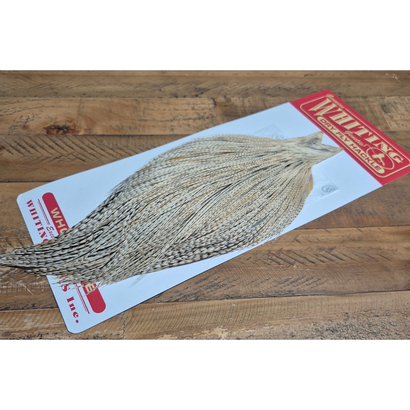 Whiting Farms – Commercial Grade Dry Fly Rooster Cape – Unique Variant