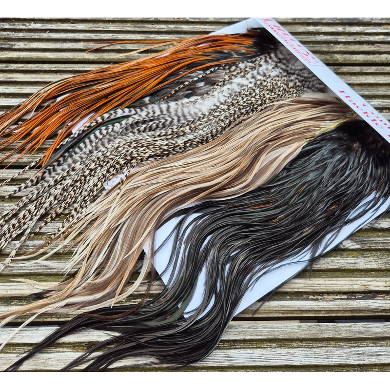 Whiting Farms – Introductory Hackle Pack – Four 1/2 Saddles