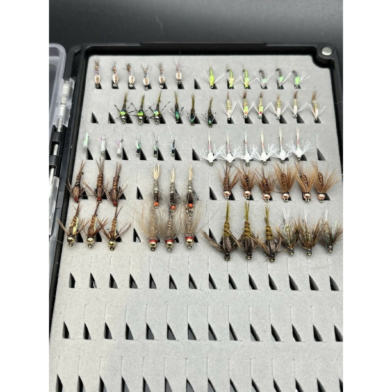 Nymph Box – Mayflies – 60 flies
