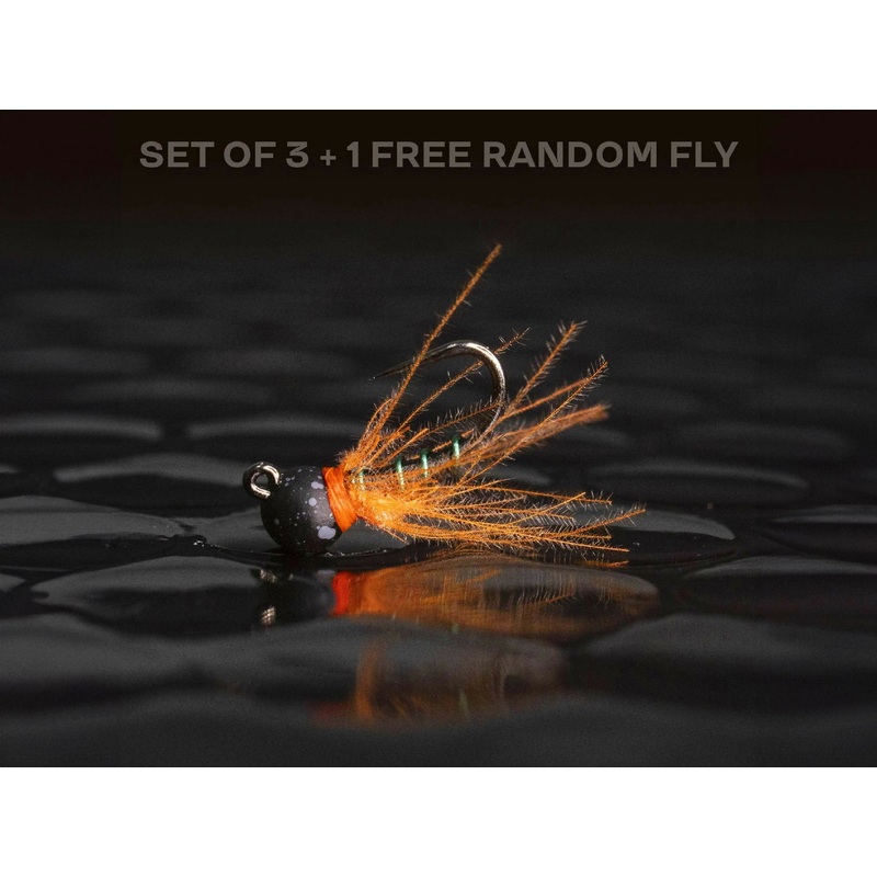 3 CDC nymphs|Barbed size 12|Barbed size 16|Barbed size 18|Barbed size 14|Barbed size 10|Barbless size 14|Barbless size 10|Barbless size 16|Barbless size 12|Barbless size 18