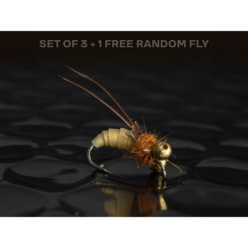 3 gummy grubs + 1 FREE random fly