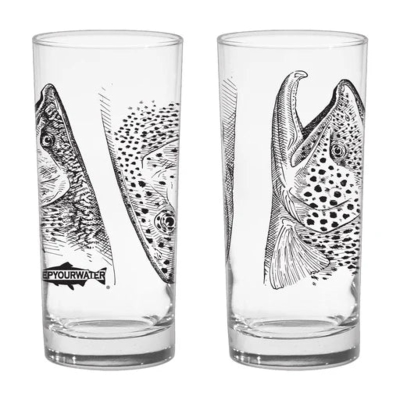 RepYourWater Highball Glass|Heads|Tails