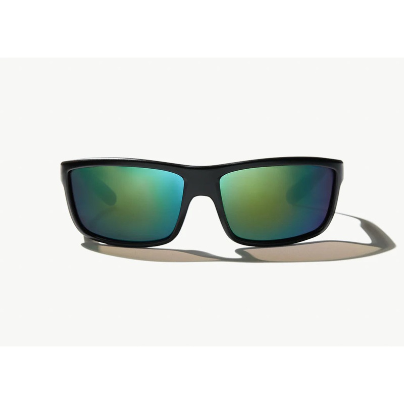Bajio Nippers, Matte Black Frame w/ Green Mirror Glass Polarized Lens