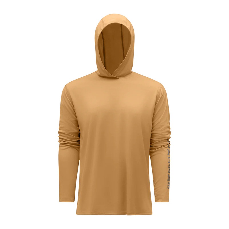 Grundens Tough Sun Hoodie|Whiskey|Aquamarine|Medium|Large|X-Large|XX-Large|3XL