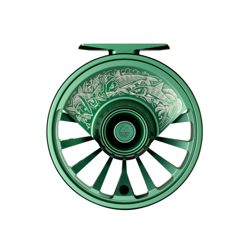 Redington Grande Reel|7/8/9 Seafoam Green Bonefish|9/10/11 Tarpon Storm Gray