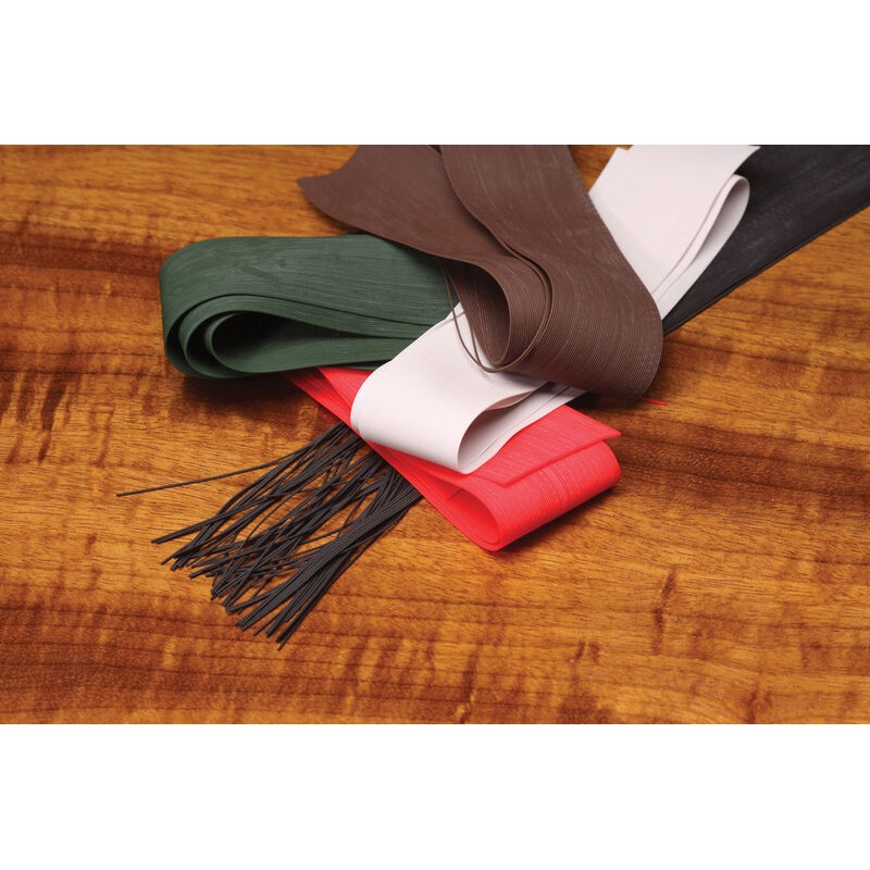 Hareline Fine Round Legs|Black|Brown