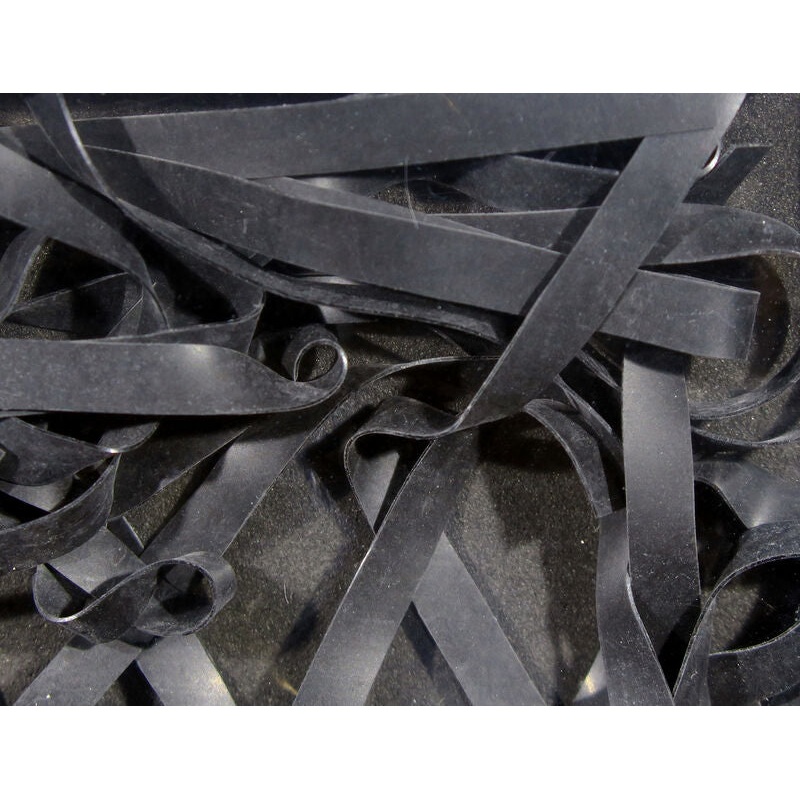 Hareline Kiley’s Nymph Skins|Black|Caddis Green|Natural Latex