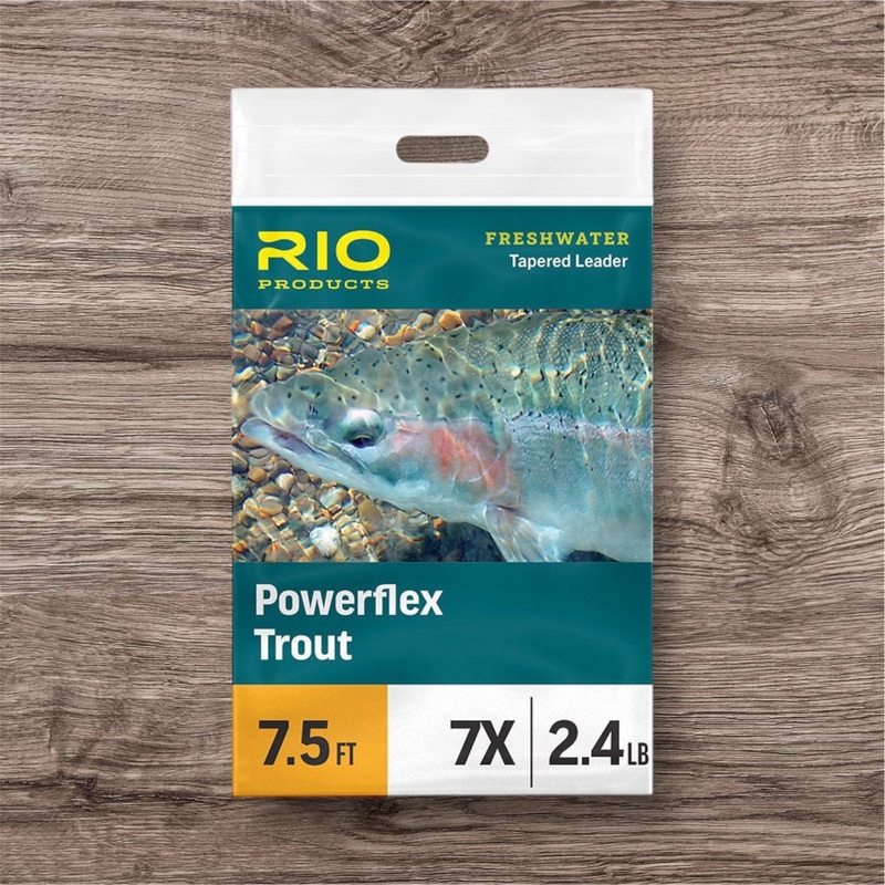 RIO Powerflex Trout Plus Leaders – Single Pack