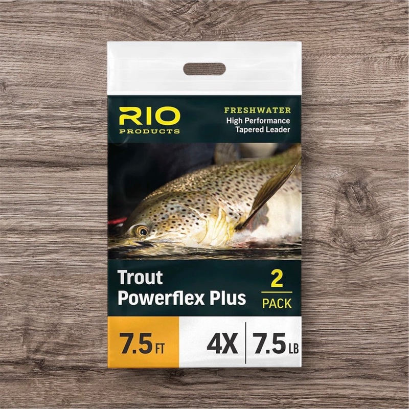 RIO Powerflex Trout Plus Leaders – Two Pack