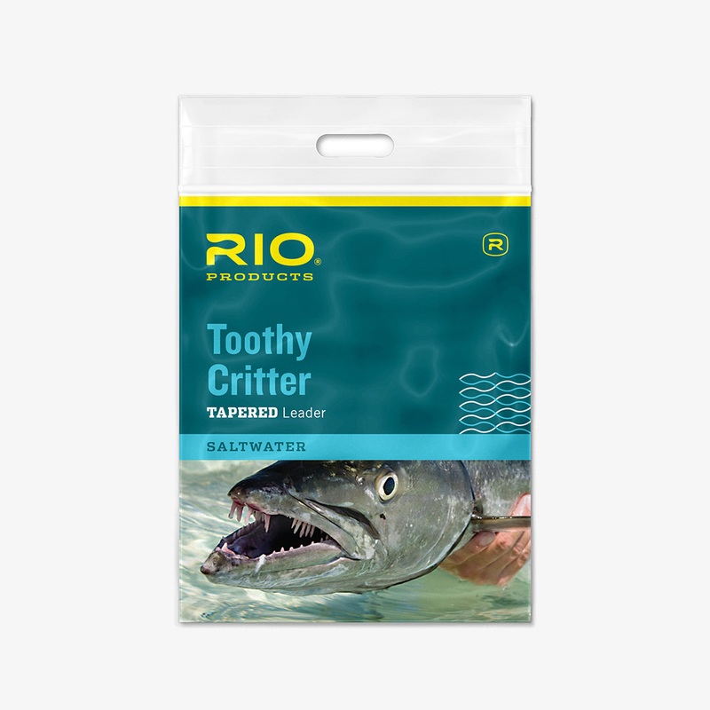 RIO Toothy Critter Leader|45lb wire w/snap