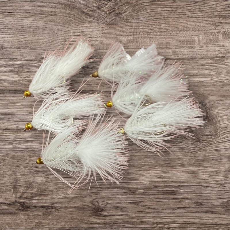 Beadhead Crystal Wooly Buggers Steelhead – 6 Pack