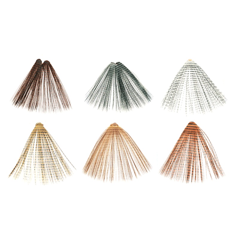 MFC Micro-Barred Fibbets|Brown/Barred Black|Dun/Barred Black|Golden Brown/Barred Black|Tan Barred/Brown|White/Barred Black