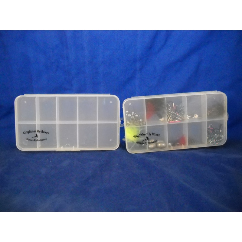 CRO Clear Fly Box – 10 Compartments
