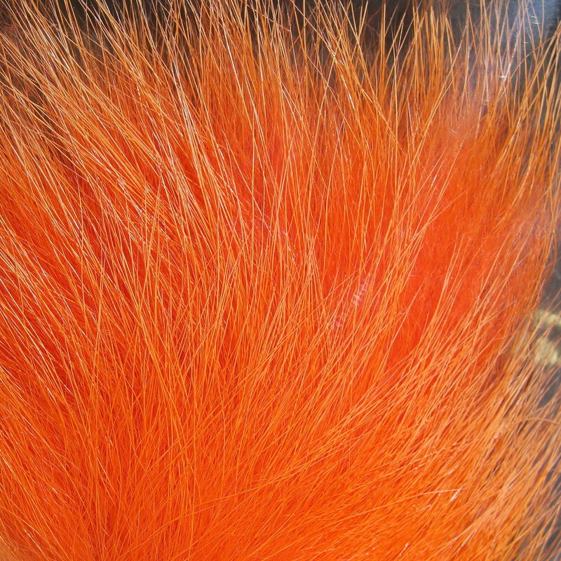 Hareline Arctic Fox Hair|Kingfisher Blue|Orange|Red|Tan
