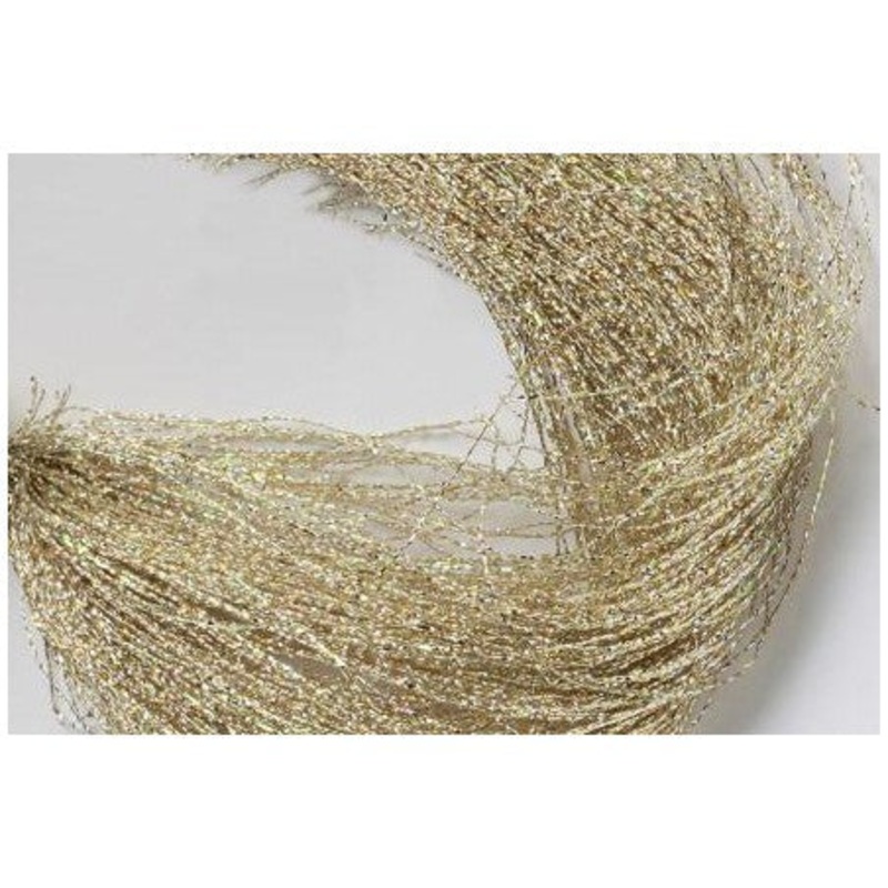 Hedron Flashabou Weave|Pearl/Silver/Gold|Black/Red/Copper