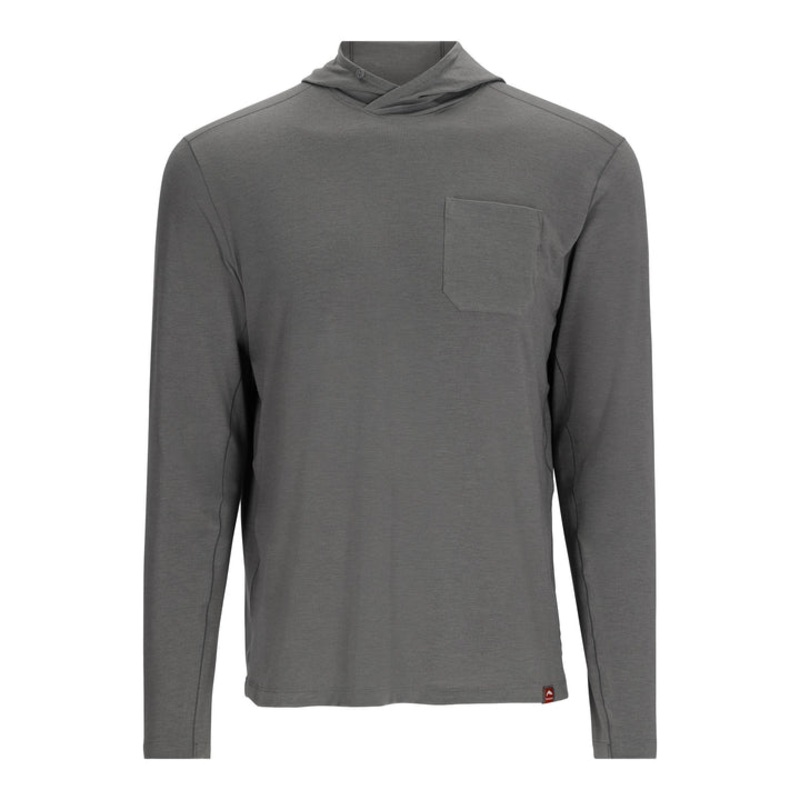 Simms M’s Glades Hoody|Steel Heather|Sterling Heather|Small|Medium|Large|X-Large|XX-Large