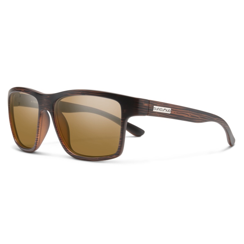 Suncloud A-Team Sunglasses|Frame: Burnished Brown – Lenses: Polarized Brown|Frame: Matte Tortoise – Lenses: Polarized Green Mirror