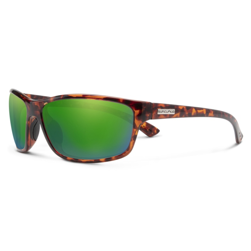 Suncloud Sentry Sunglasses|Frame: Tortoise +  Polarized Green Mirror Lens|Frame: Tortoise + Polarized Brown Lens|Frame: Matte Tortoise + Polarized Sienna Mirror Lens