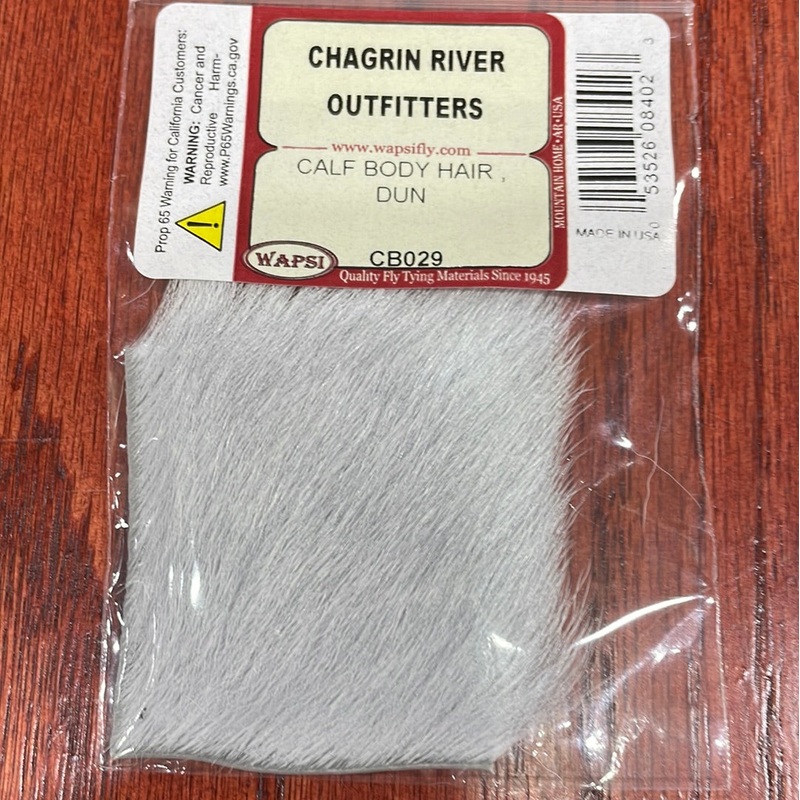 Wapsi Calf Body Hair|Fl. Yellow|Dun|Fl. Orange|White
