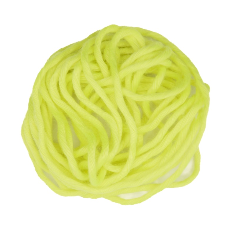 Glow Yarn|Periwinkle|Fluorescent Chartreuse|Light Lime|Pale Yellow