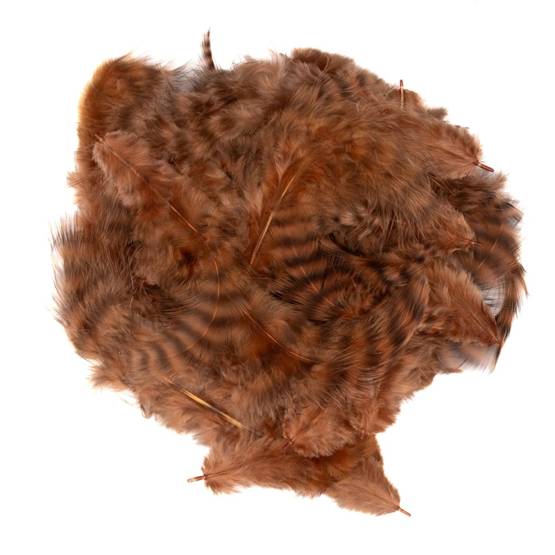 Grizzly Soft Hackle|Natural|Olive|Brown|Yellow|Hot Pink|Fluorescent Green|Purple|Orange