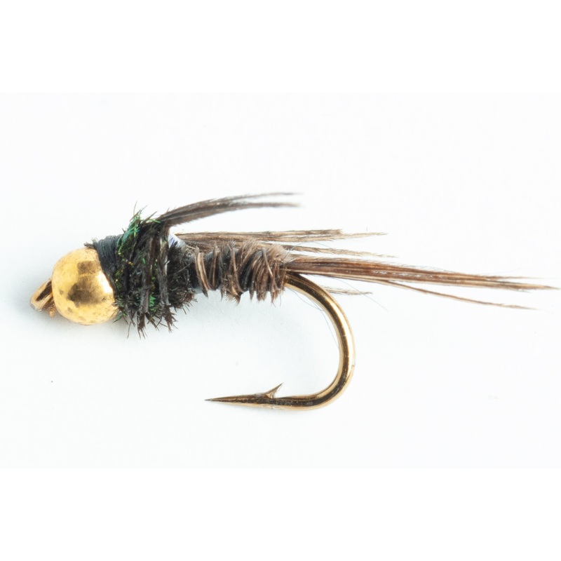 Bead Head Flashback Pheasant Tail Nymph Fly – 6-Pack
