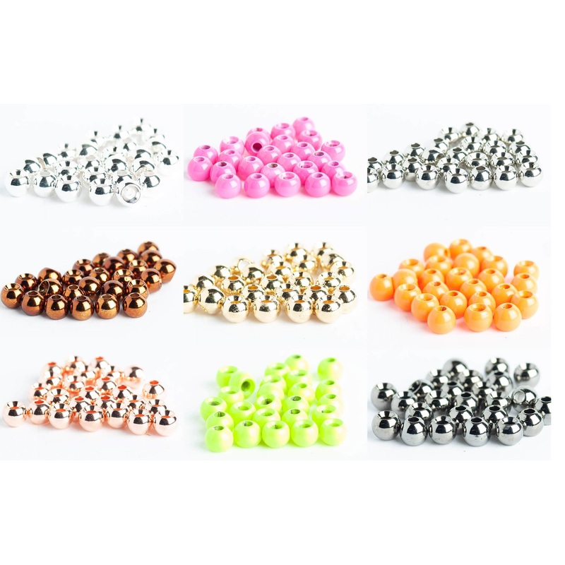 Brass Beads for Fly Tying – 100 Pack