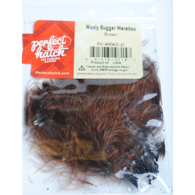 Perfect Hatch Wooly Bugger Marabou