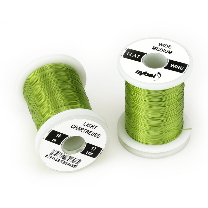 Sybai Flat Wire Medium Wide|Bright Green|Bright Olive|Bright Pink|Bright Violet|Bright Wine Red|Brown|Copper|Gold|Black|Gunmetal|Silver|Bright Gray|Smoky Blue|Light Chartreuse|Light Gold|Light Purple|Light Violet Silver|Pale Orange|Red|Rose Gold