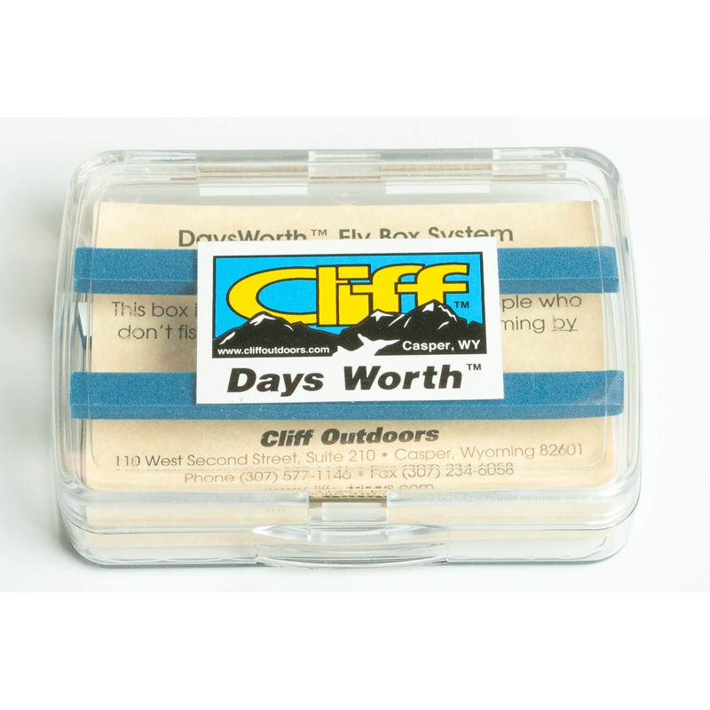 Cliff Outdoors The Days Worth Fly Box