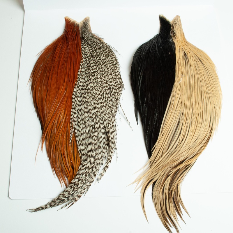 Whiting – Introductory Hackle Pack – Four 1/2 capes – Dry Fly