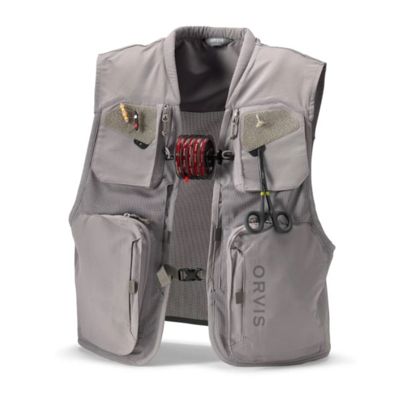 Orvis Clearwater Mesh Vest|Small Storm Gray ( available in August 2022 ONLY )|Medium Storm Gray|Large Storm Gray|X-Large Storm Gray|XX-Large Storm Gray