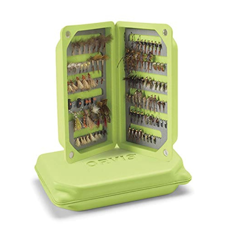 Orvis Ultralight Foam Fly Box|Medium Citron|Medium Storm gray|Large Citron|Large Storm gray